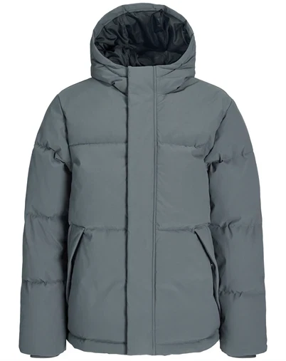 Jack & Jones Junior - JJESoho Puffer Hood Jakke - Turbulence